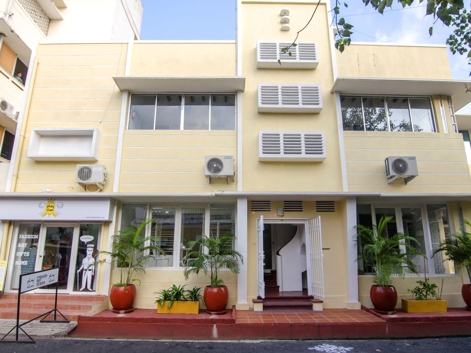 Annsun Hotel Pondicherry Exterior foto